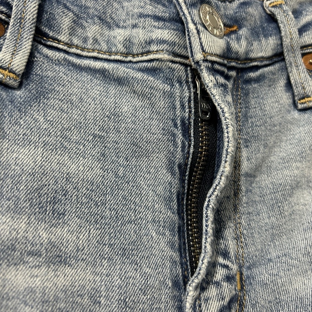 AGOLDE Sophie High Rise Cropped Skinny Jeans Size 25 Light Wash Stretch - Picture 7 of 11
